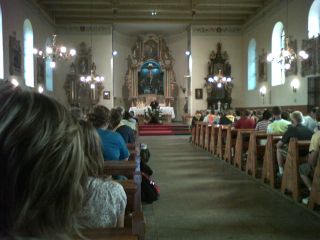 Powitanie proboszcza ks. prałata A. Miszewskiego